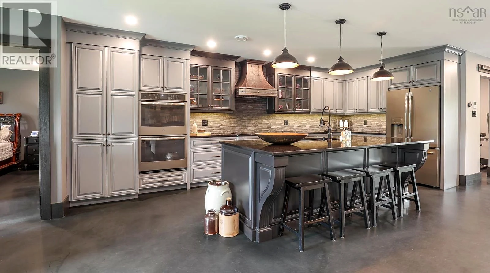 Open-plan kitchen — 319 Edson Foote Road Polished Photos