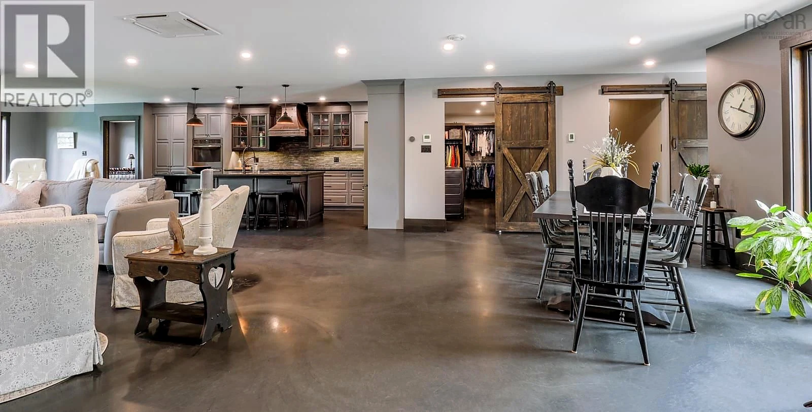 Open-plan living — 319 Edson Foote Road Polished Photos