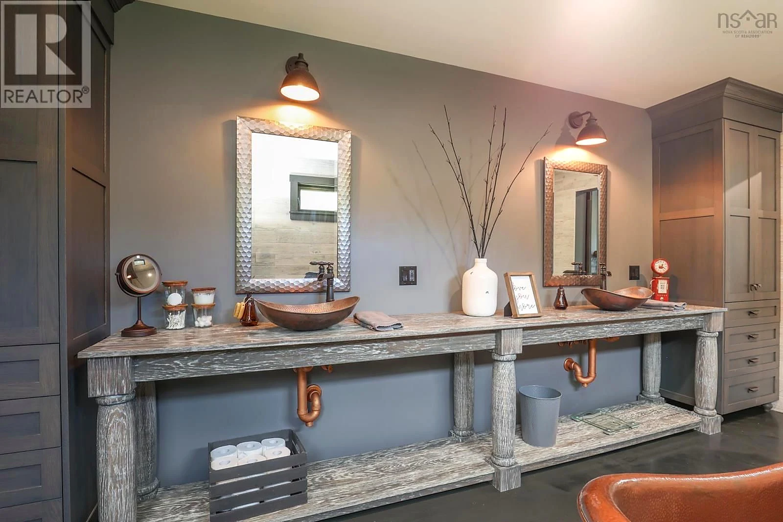 Ensuite vanity — 319 Edson Foote Road Polished Photos
