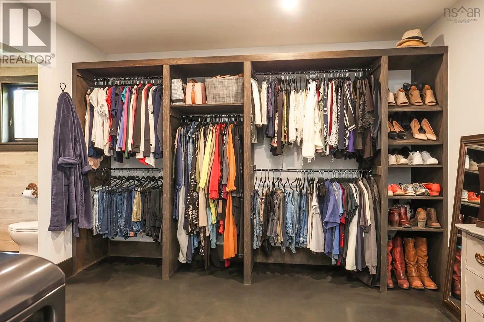 Walk-in closet — 319 Edson Foote Road Polished Photos