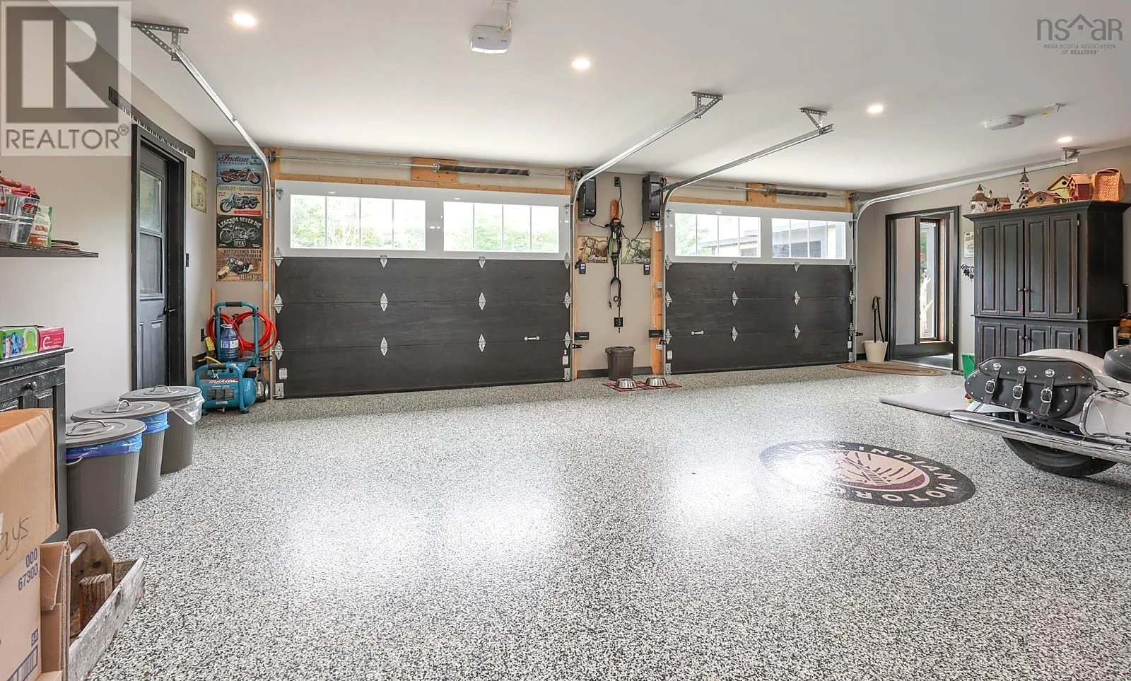 Three-car garage — 319 Edson Foote Road Polished Photos
