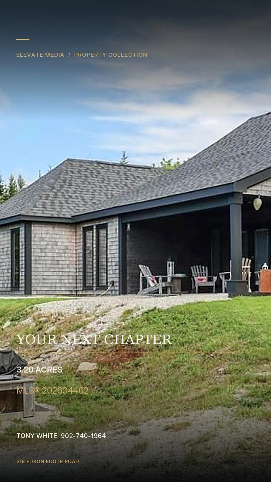 Your Next Chapter — 319 Edson Foote Road Stories
