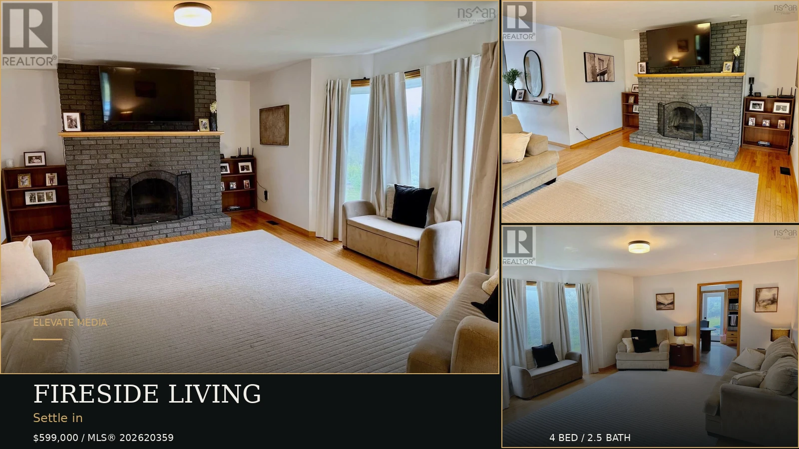 Fireside living — 231 Overton Road Facebook