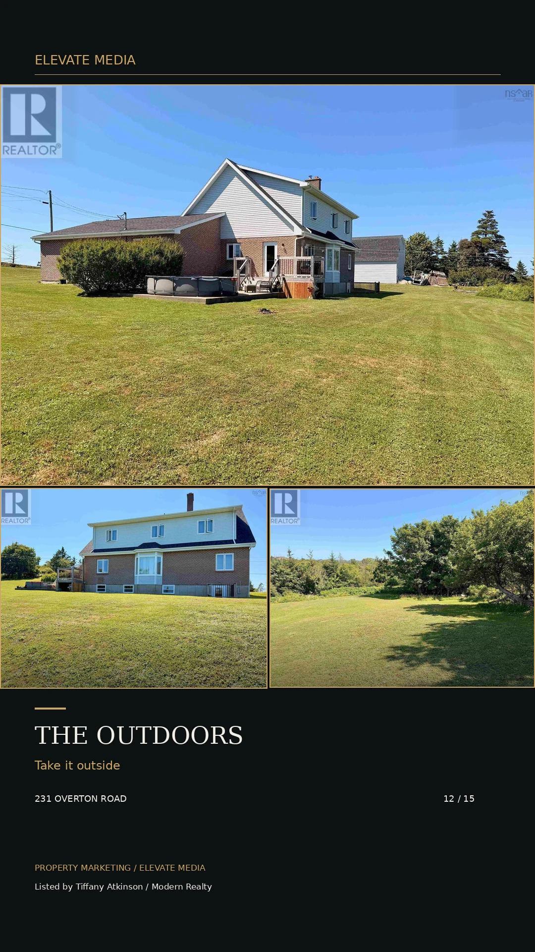 The outdoors — 231 Overton Road Stories