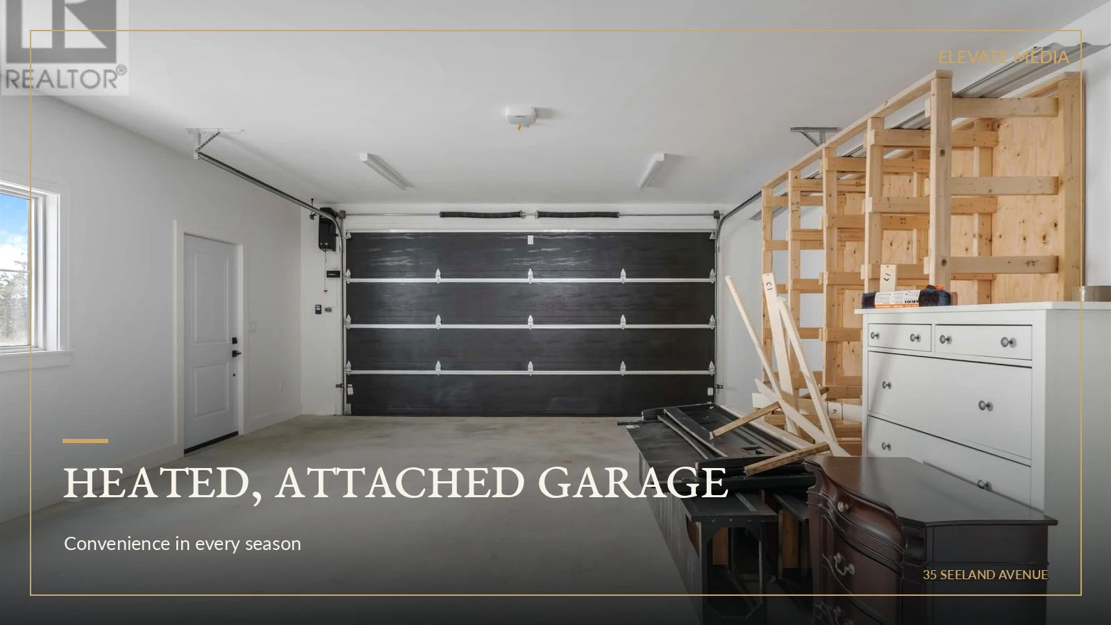Heated Attached Garage — 35 Seeland Avenue Facebook